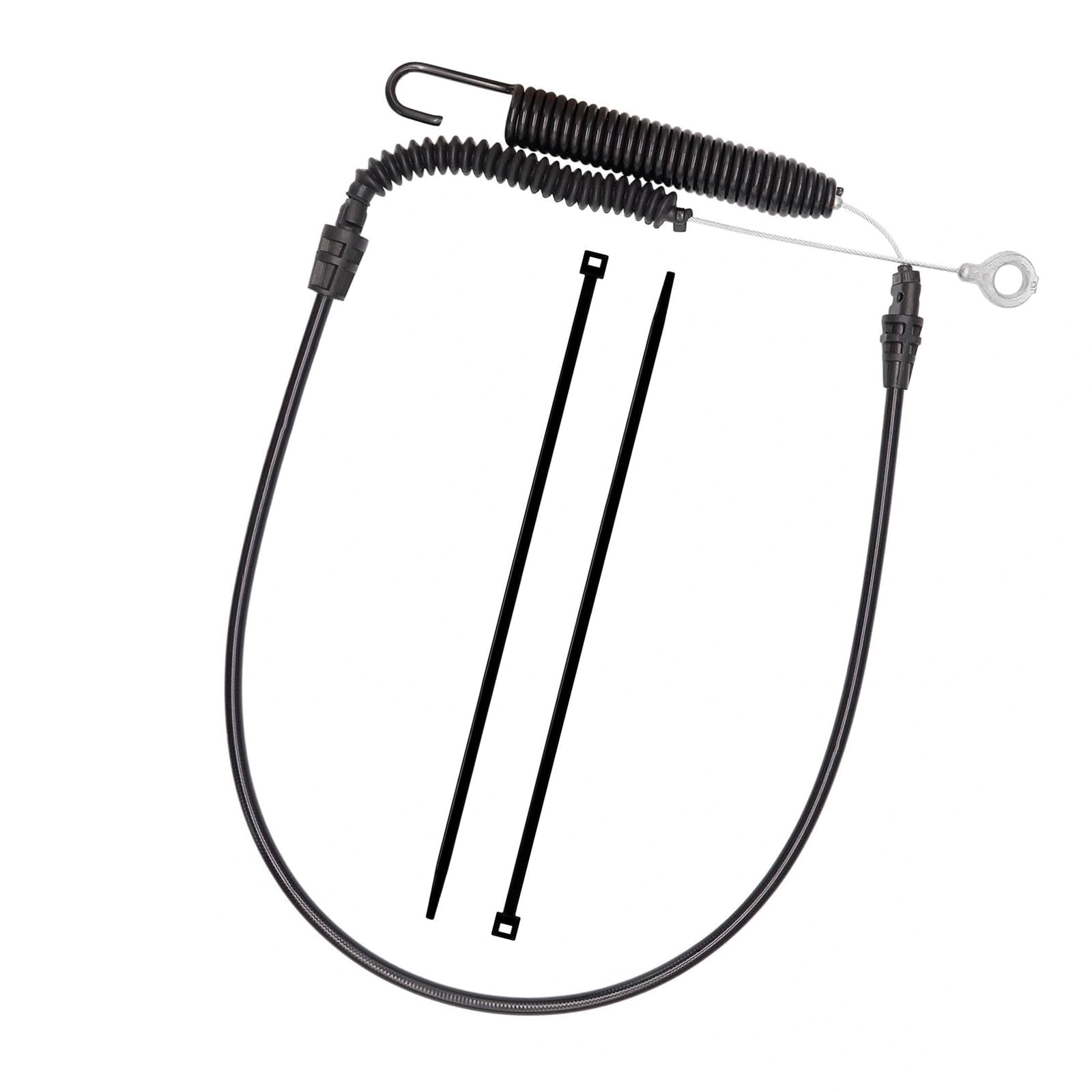 Aqvjd Lawnmower Throttle Cable 946-05124A 746-05124A 946-05124 746-05124 Replacement Heavy Duty Construction 40-3/4 Inch Long Resistant Engagement Cable
