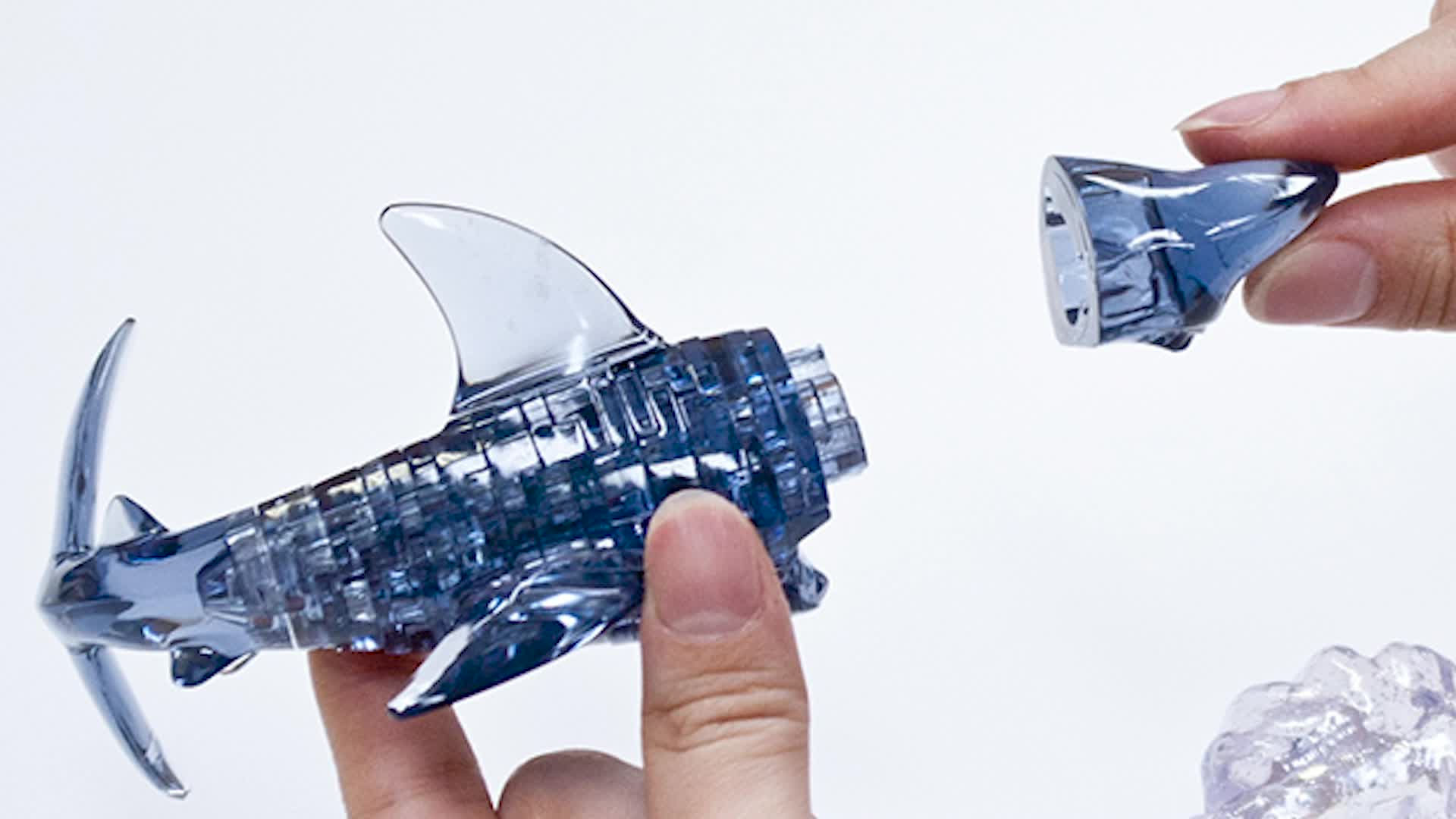 ⭐️ shark様⭐️ Amazon.co.jp: 37 piece crystal puzzle shark : Toys & Games