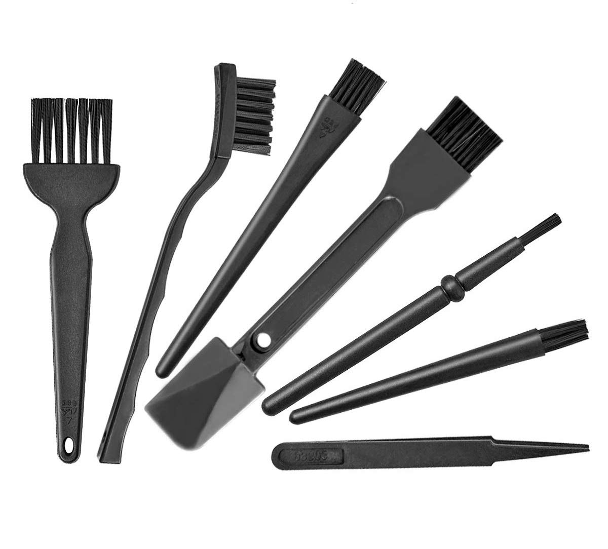 SPIN CART Multipurpose 7 in 1 Small Portable Plastic Handle Nylon Brushes Set for Computer Keyboard Car Laptop Cleaning Brush Kit (B08NGL9DR1) Amazon Price History, Amazon Price Tracker