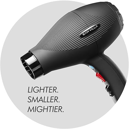 Miniatura 2 de Sam Villa Lightweight  Quiet Ionic Professional Hair Dryer With Variable Speed  Temperature
