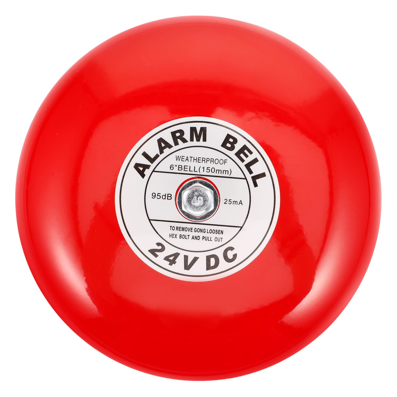 Cloche d'alarme rouge 24V : résolvez les oublis de fermeture de porte
