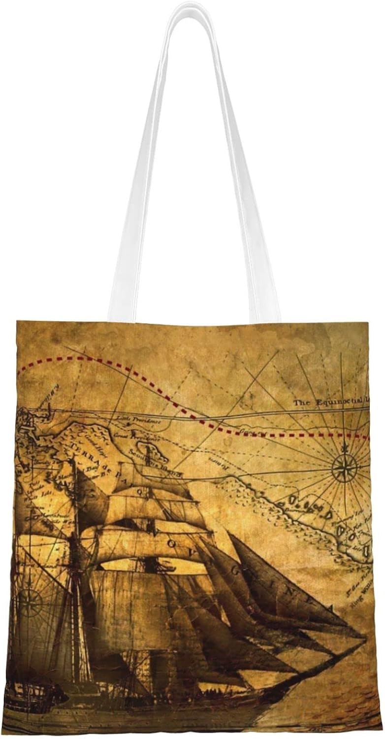 Miniatura 1 de MAZBIT Bolsas de compras hawaianas de piña tropical, bolsas de lona reutilizables de gran capacidad para compras y viajes diarios