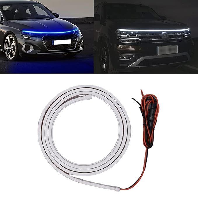 Dynamic Scan Start Up Hoodbeam Kit, 2023 New Car Hood Led Strip Lights