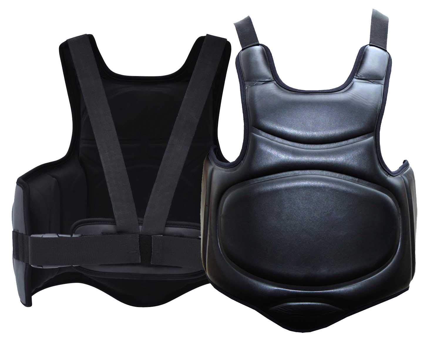 Lisaro Vollkontakt Körperschutz/Schutzweste Bauchschutz/Muay Thai Thaiboxen MMA K1 K-1 Kampfsport- S/M