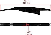 Vista 2 de Caltric 2 guías de cadena de levas compatibles con Can-am Maverick Trail 1000 T Base DPS rotax 2020-2021