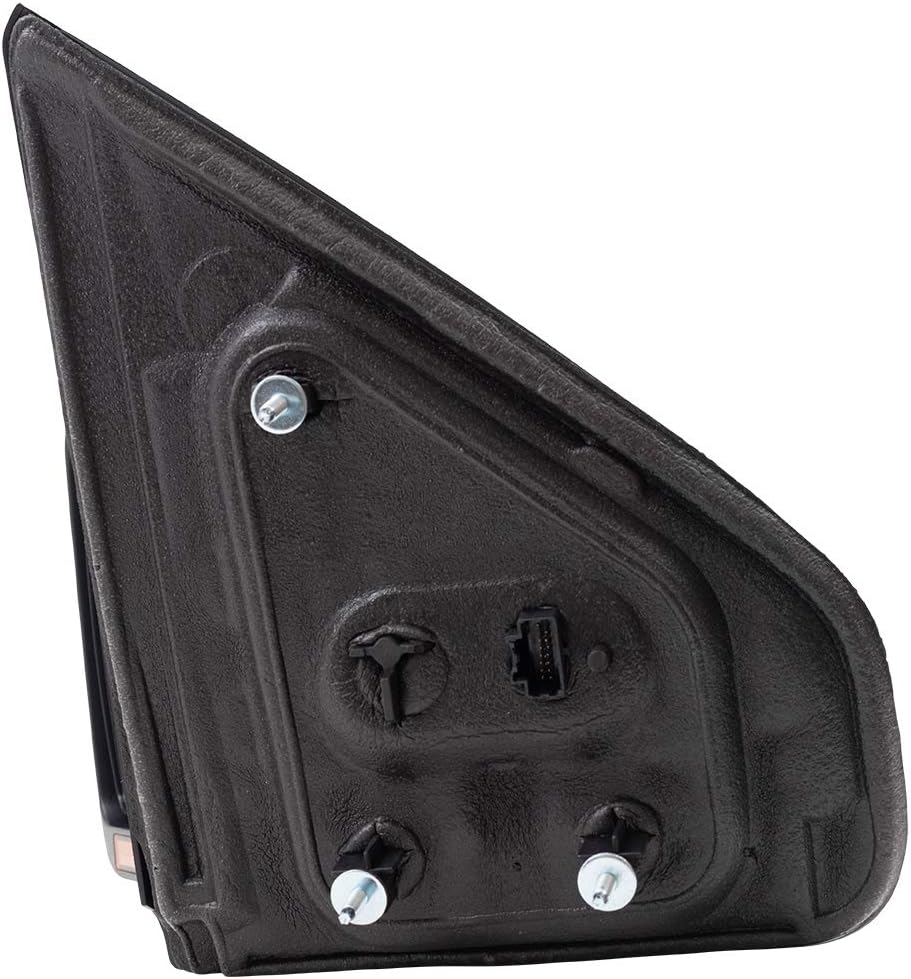 Brock Drivers Power Folding Side View Mirror Spotter Glass PTM Ready-to-Paint Heated Signal Reflector Memory Puddle Lamp fits 09-14 Ford F-150 Pickup Truck BL3Z17683FAPTM