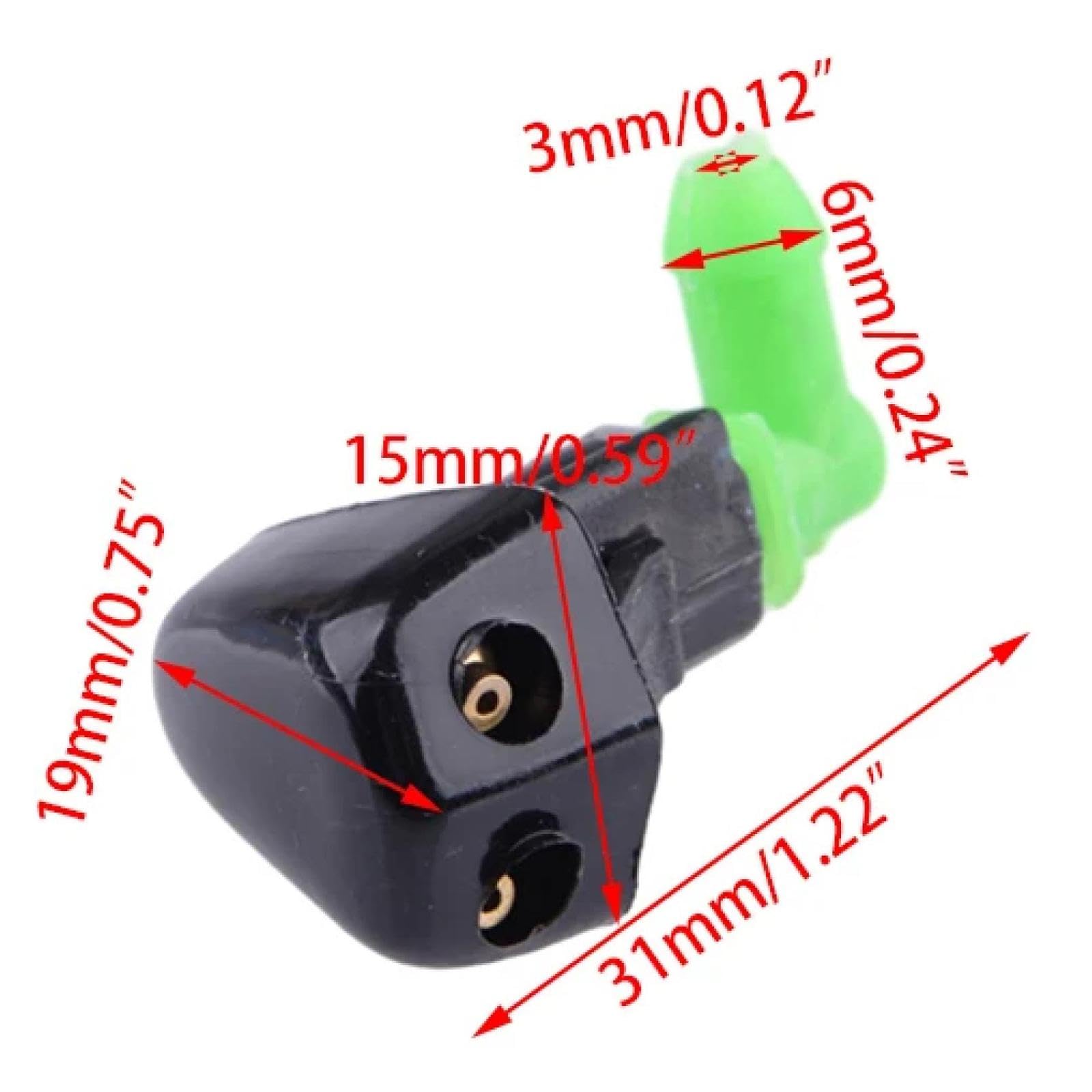 Amazon.com: JZsmsai Windshield Wiper Nozzles for Honda Accord 1998