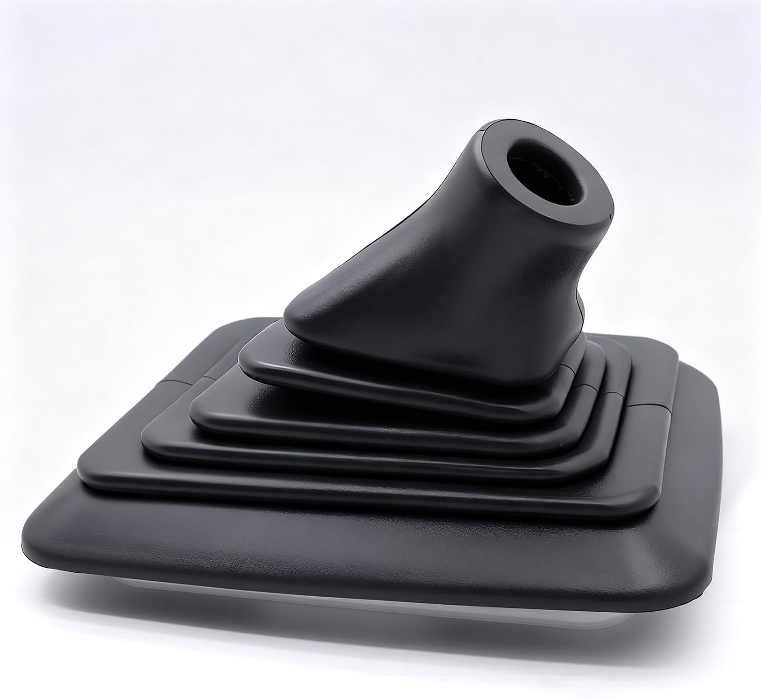 Sorello Manual Shifter Boot Compatible with Ford F-250 F-350 F-450 F-550 Super Duty 1999-2007 5.4L 6.0L 6.8L 7.3L, Gear Shifter Rubber Knob Boot Transmission 6-Speed Replace F81Z7277BB