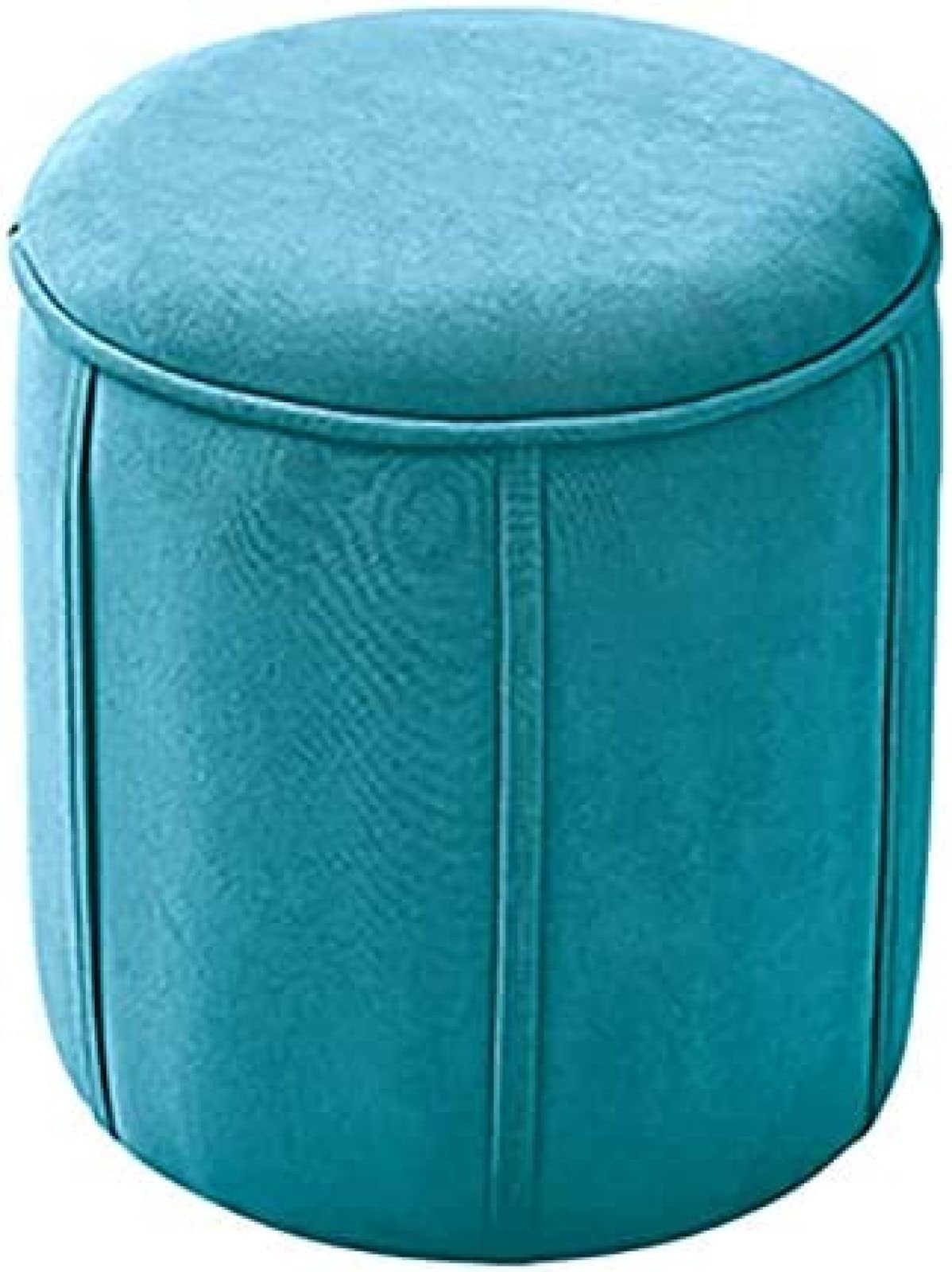 Tabouret de repose-pieds ottoman de rangement en velours