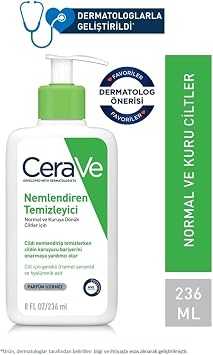 CeraVe Nemlendiren Temizleyici, Normal ve Kuru Ciltler  in, 236 ml
