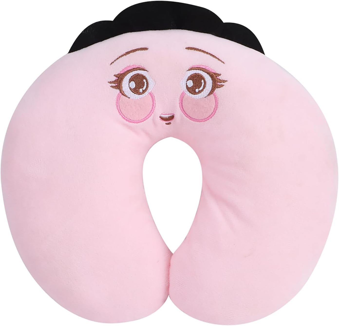 Oreillers de Voyage pour Dormir Mignon Animal en Forme de U Cou Oreiller Cou Tête Menton Soutien Oreiller Portable Oreiller de Tête pour Avions Voiture Bus Train Bureau Usage Domestique