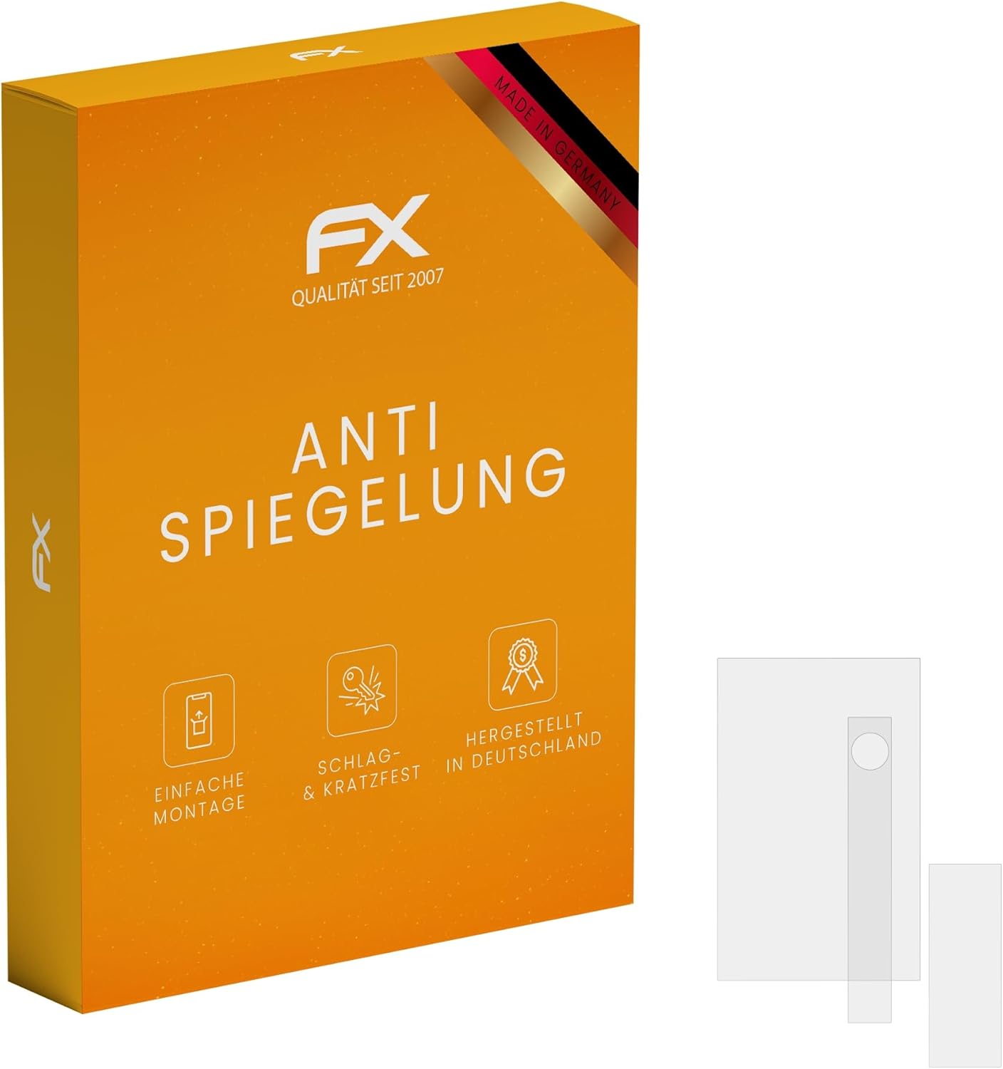 atFoliX Screen Protector compatible with Microsoft Xbox One Screen Protection Film, anti-reflective and shock-absorbing FX Protector Film (Set of 3)