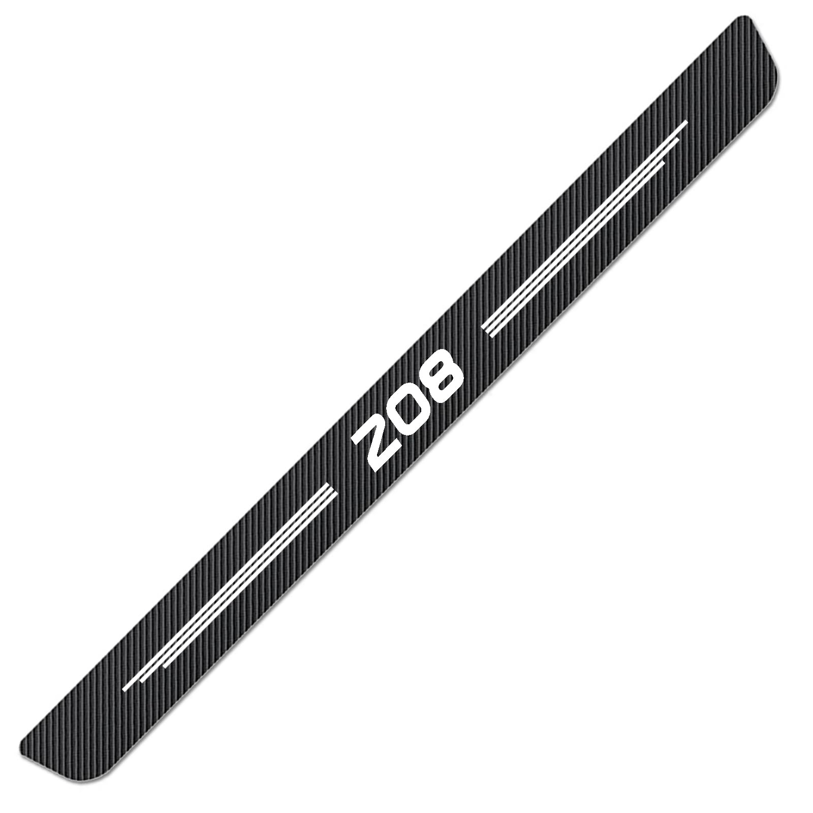 WXH97F Rear Bumper Protector for Peugeot 208 2021-2026