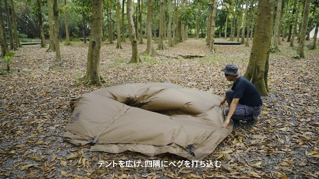 Amazon.co.jp: OneTigris Camping APEX TRAIL ワンポールテント 二股