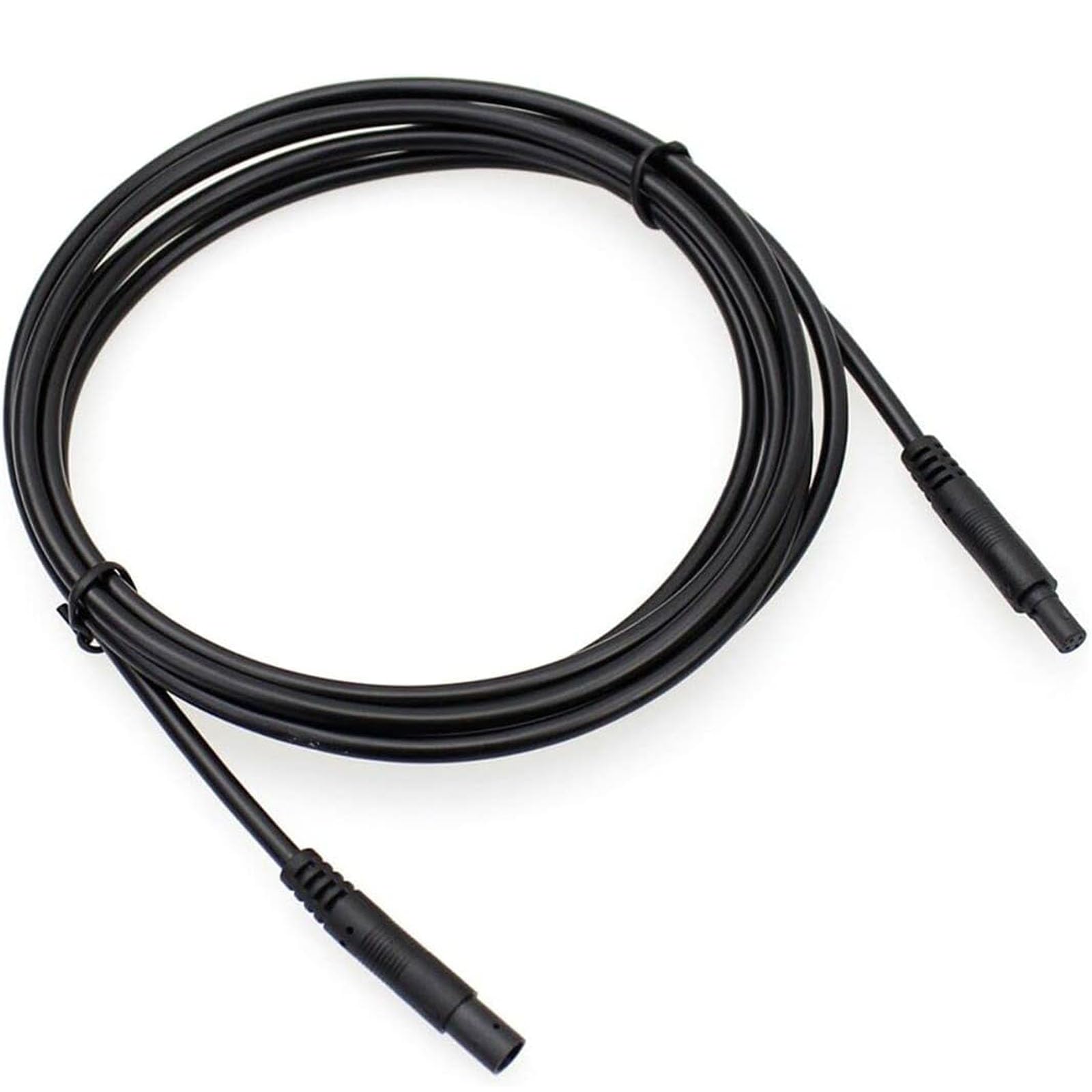 OBEST Kabel przedłużający 5 m do kamery samochodowej na deskę rozdzielczą, kamera cofania i cofania z tyłu, kabel przedłużający, 4 piny, do kamery samochodowej 12 V 24 V