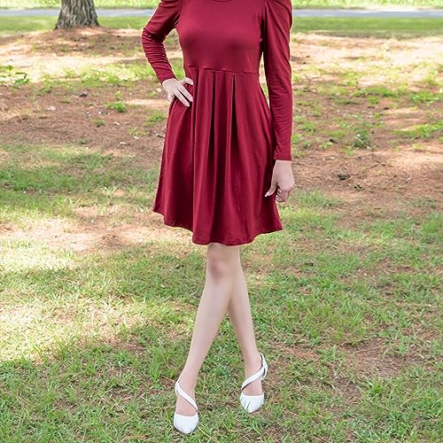 JENN ARDOR Women's Closed Toe Heels for Women 3 inch Stilettos Professional D'Orsay Pumps Sexy Ankle Strap Pointed Wedding Bride Evening Party Office Ladies Dress Shoes High Heels4