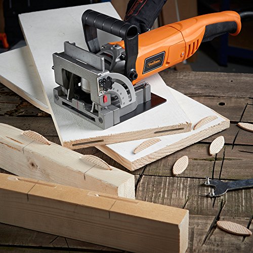 VonHaus 8.5 Amp Wood Biscuit Plate Joiner with 4