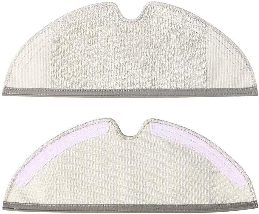 5 Packs Microfiber Mop Cloth Replacement Mop Cloths for Mi Roborock S5/S5 Max/S50/S51/S55/S6/S6 Maxv/S6 Pure Robot Vacuum Cleaner, Effective in Corners, Edges