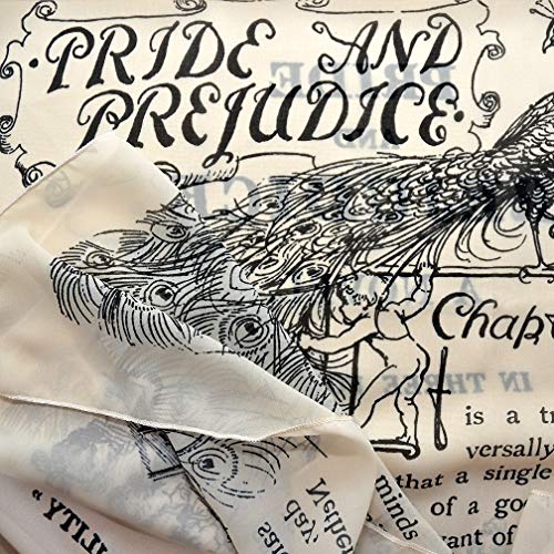 Universal Zone Pride And Prejudice Chiffon Scarf, Summer Scarf, Light Scarf, Spring Scarf #TOP7