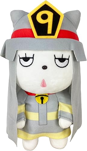 Great Eastern Entertainment Fire Force- Q Peluche de 8 pulgadas de alto