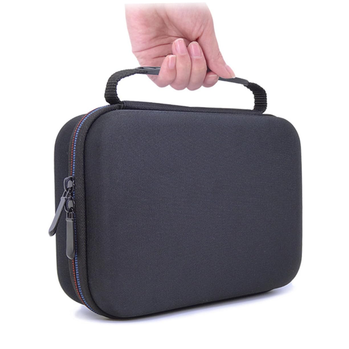 POPETPOP Étui à Rasoir Eva Antichoc – Paquet de Rangement Portable Poignée Souple Fermeture Éclair Léger et Compact Protection pour Rasoir Électrique et Tondeuse Voyage et Usage Quotidien