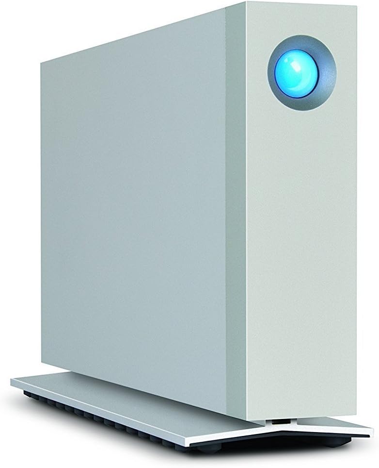 LaCie STEX6000200 6 TB d2 Thunderbolt 2/USB 3.0 Desktop Storage - Silver