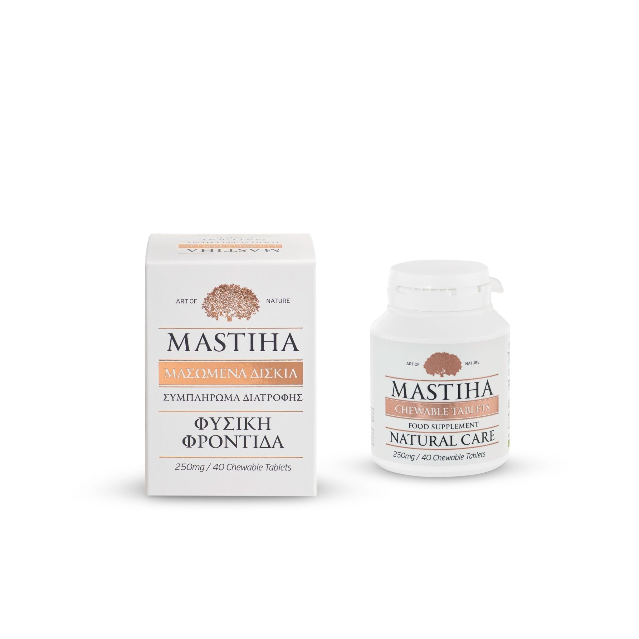 MASTIHA CHEWABLE TABS 1G TAB 40'S
