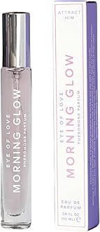 Eye of Love - Morning Glow Pheromone Perfume Spray for Women to Attract Men - Confidence & Elegance - Extra Strength Human Pheromones Formula - 10ml Travel Size