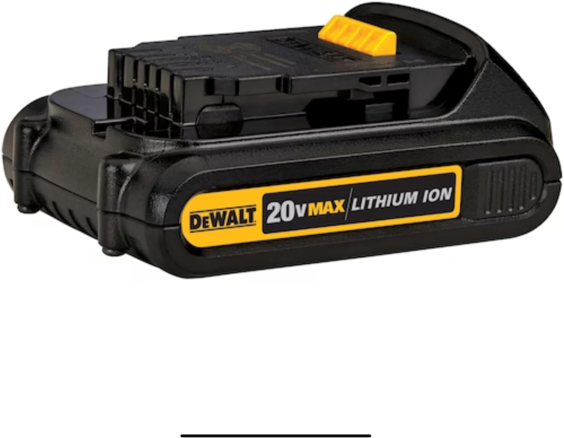 De-Walt DCB207 20V 20 Volt MAX Lithium-Ion Battery Pack, Black
