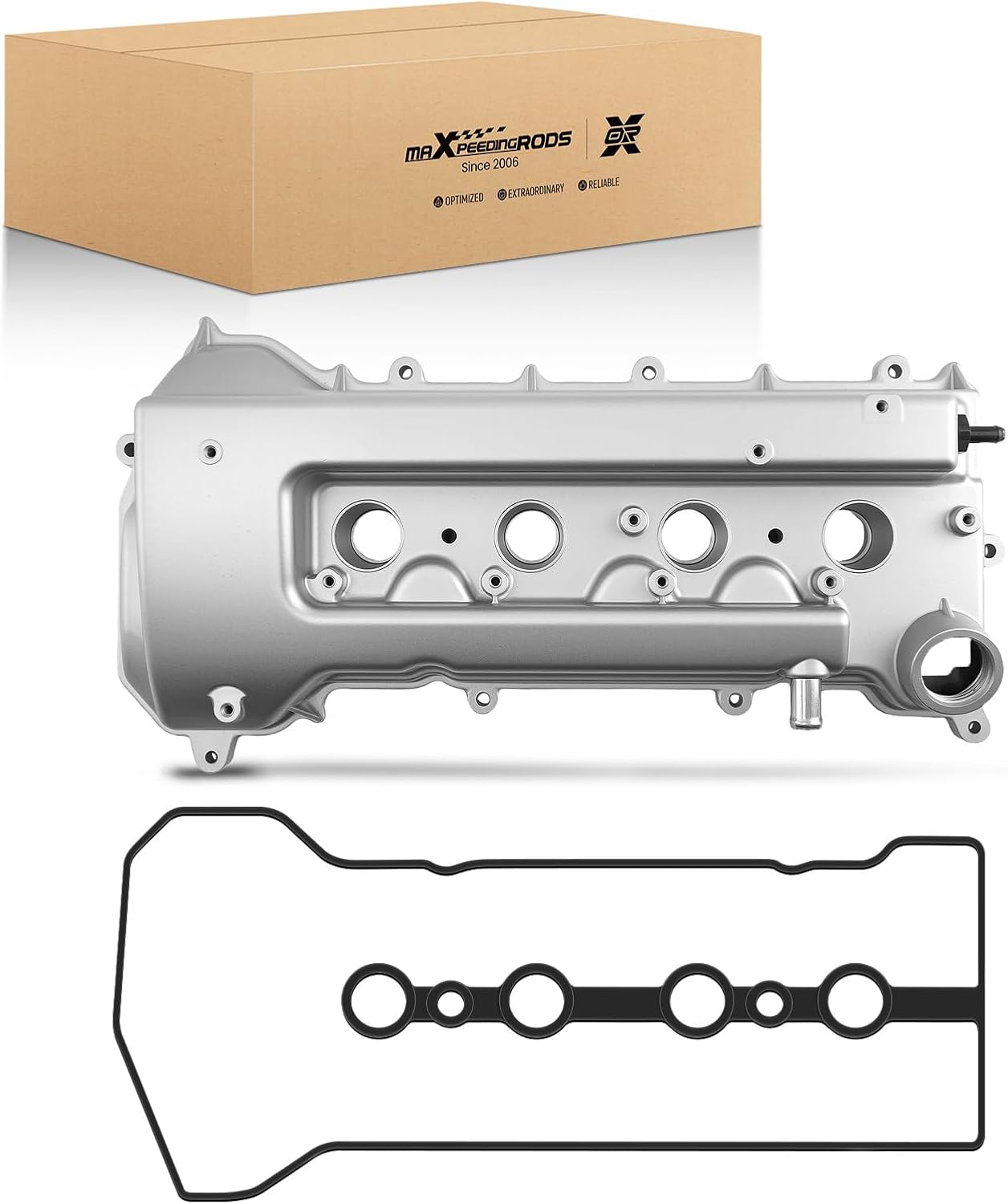 maXpeedingrods Aluminum Engine Valve Cover for Toyota MR2 Spyder 2000-2005, for Toyota Corolla 2000-2006, for Toyota Celica 2000-2005, for Toyota Matrix 2003-2008 11201-22060