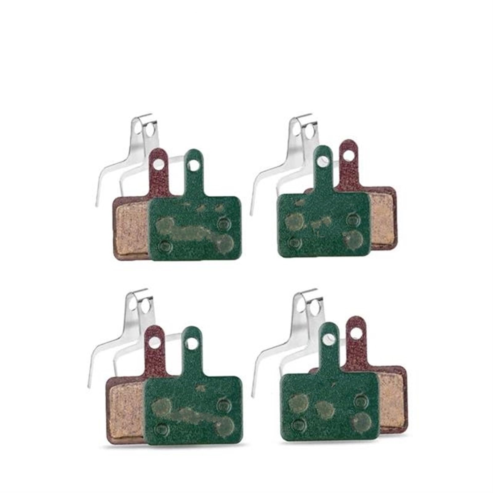 Pastillas de Freno Pastillas De Freno De Disco De Bicicleta E10.11 MTB Almohadilla De Metal para Shimano MT200 M355 M375 M5395 M415 M416 M445 M446 M465 M475 M485 (Color : 4 Pair)