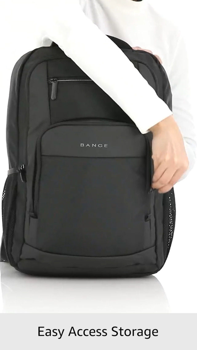 type W grateful / essential black　stina Red Lemon Swiss Cut Design 15.6 Inch Smart Laptop Backpack