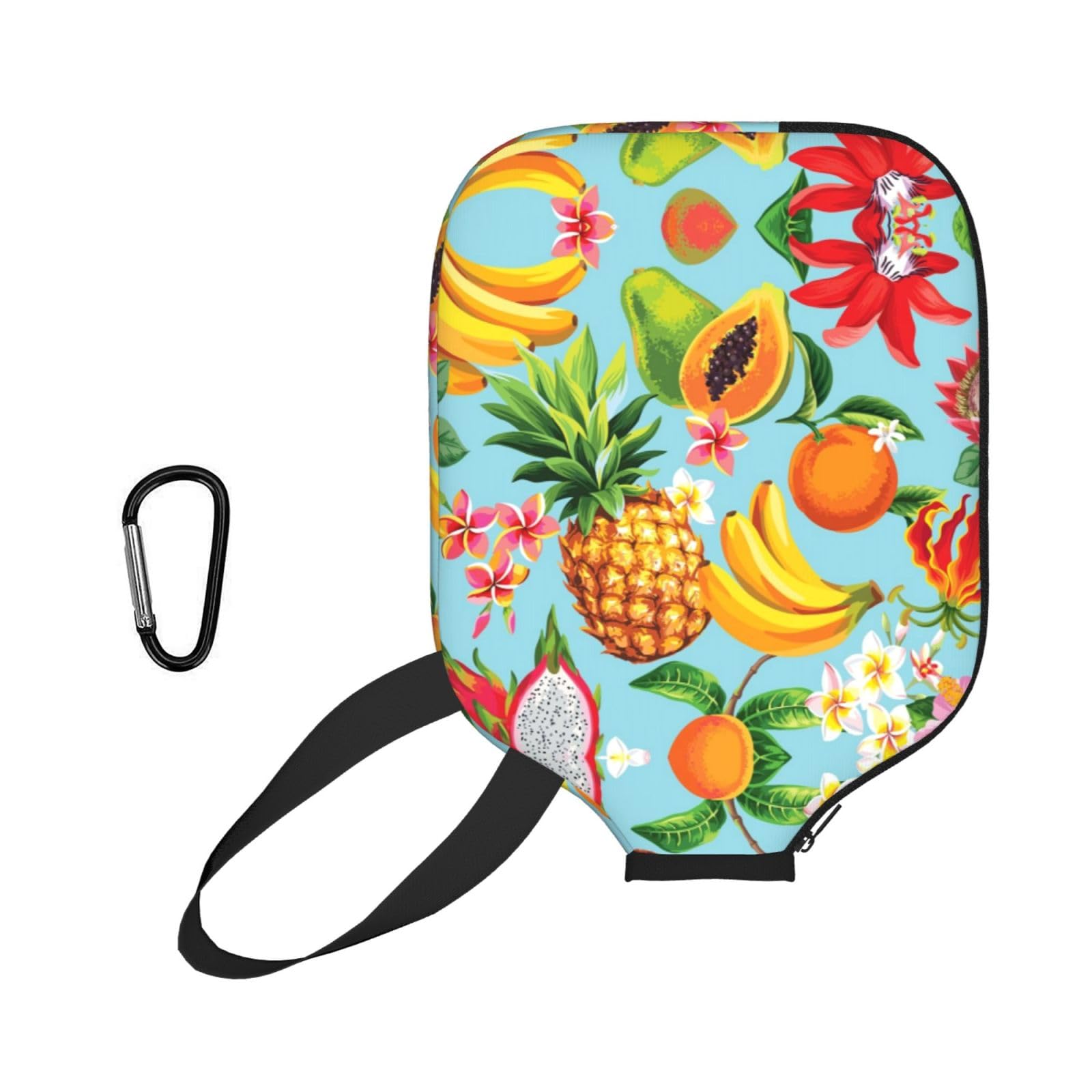 ESNAIUVCD Tropical Fruits And Flowers Print