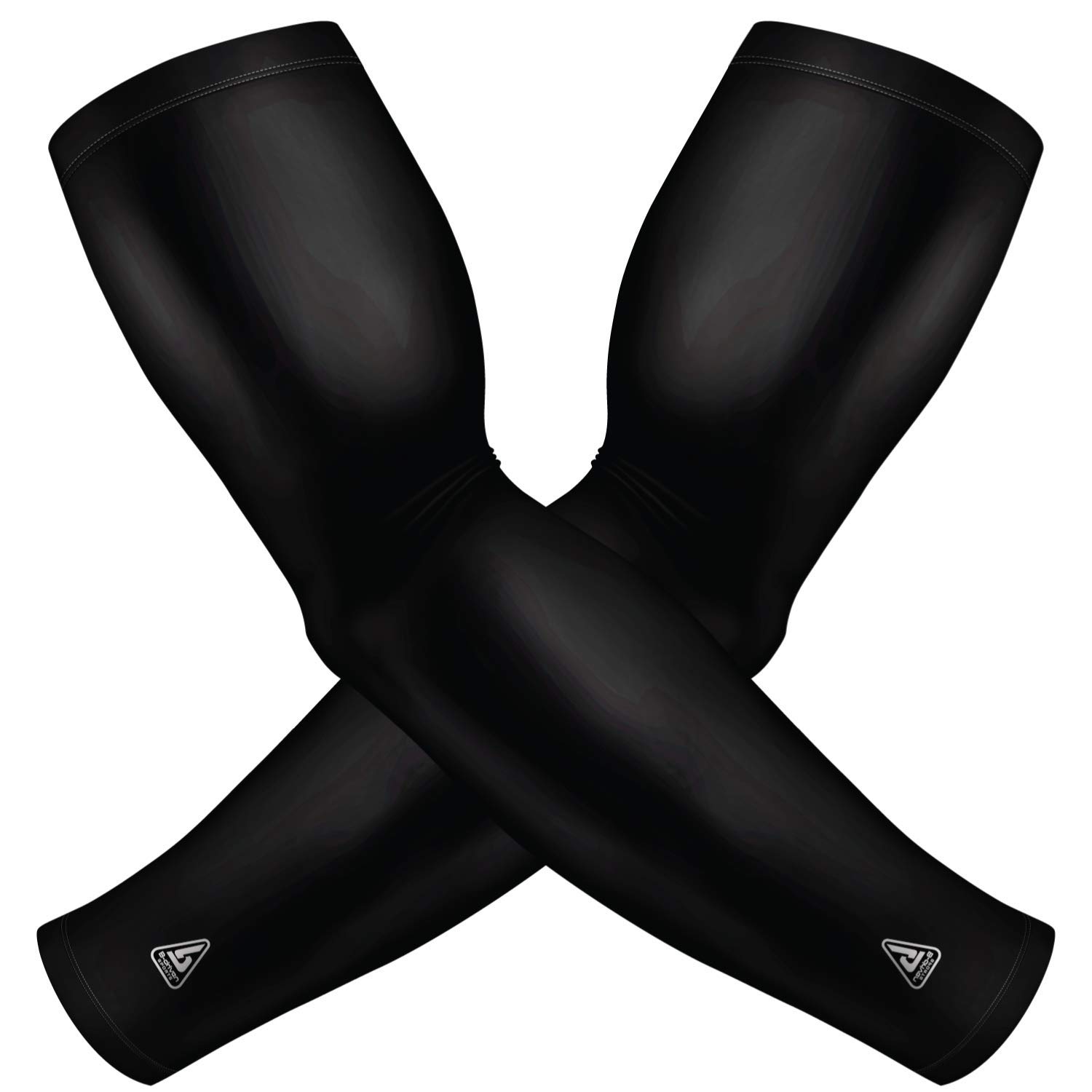 Compression Arm Sleeves For Sun Protection UPF 50+ - Sports Sleeve For Baseball Basketball Football