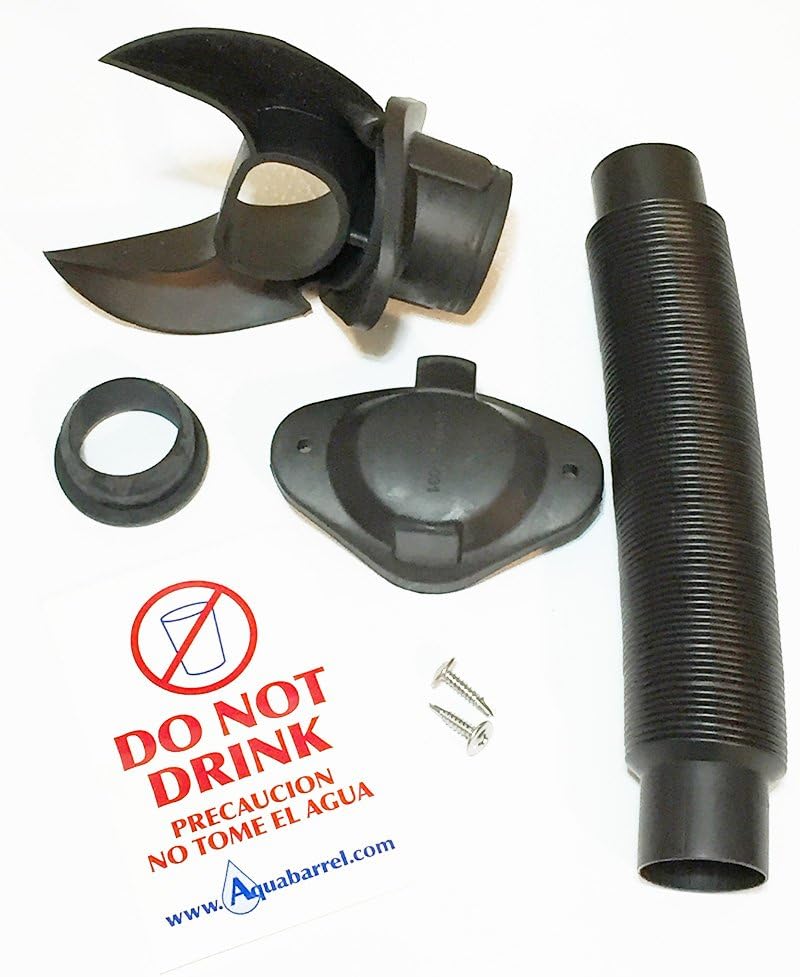 Rain Barrel Downspout Diverter Kit for 2x3 and 3x4
