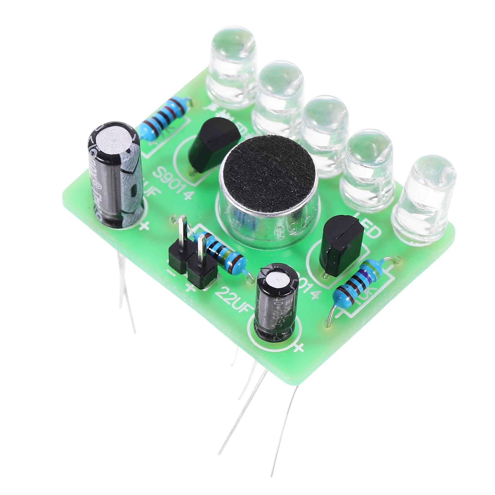 Uonlytech - Module Acoustique LED - Module Clignotant LED lumière Flash Lustre LED DIY Respirer des pièces légères Module de pièces de Lampe Clignotante LED Tons de Terre dirigé Positionner