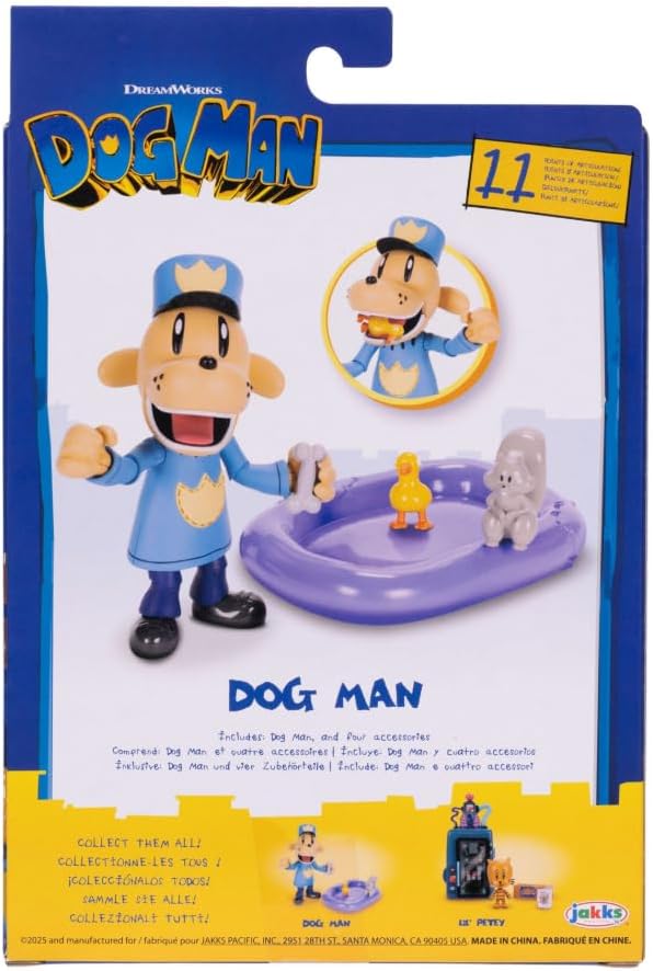 Dog Man 5" Action Figure Dog Man from Jakks Pacific's Wave #2 Figures