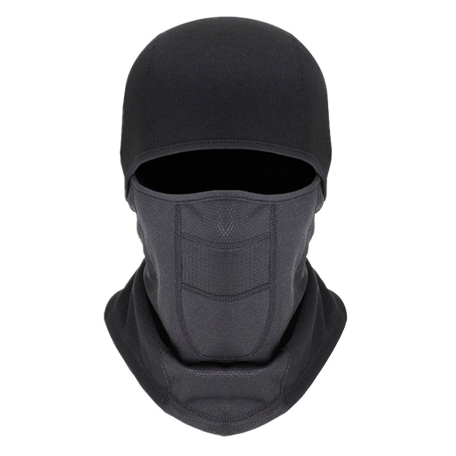 Balaclava Ski Mask - Winter Face Mask for Men & Women - Cold Weather Gear for Skiing, Snowboarding & Motorcycle Riding, Windproof Fleece Thermal Full Face Mask Cold Weather Gear(Black)