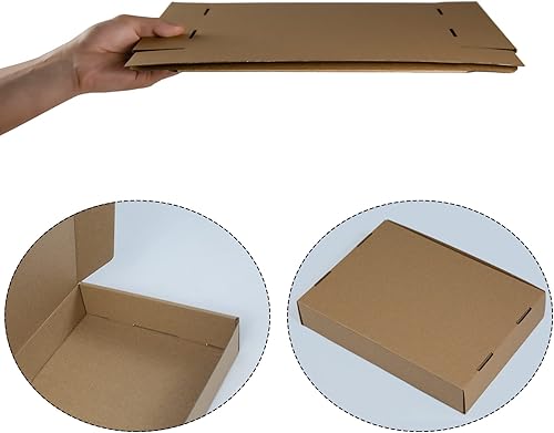 Miniatura 10 de Cajas de envío de 6 x 4 x 2 pulgadas, paquete de 25 cajas de cartón corrugado blancas para pequeñas empresas