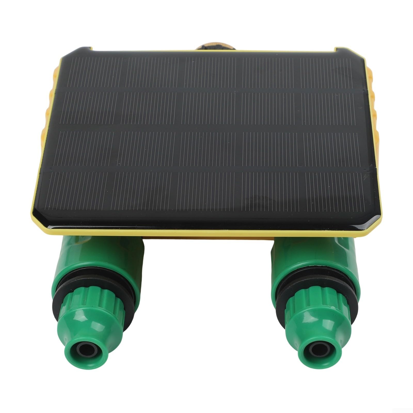 Timer di irrigazione solare con controllo intelligente tramite app, sistema di irrigazione automatico abilitato Wi-Fi, doppia alimentazione tramite pannello solare e USB, sensore pioggia, programma