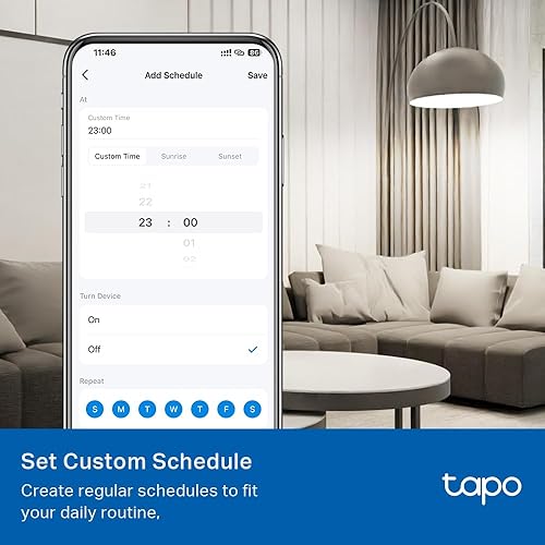 Miniatura 7 de Tapo TP-Link - Bombillas inteligentes Luz natural de día, regulable, compatible con Alexa y Google Home, bombilla A60base E27, equivalente a 60 W,