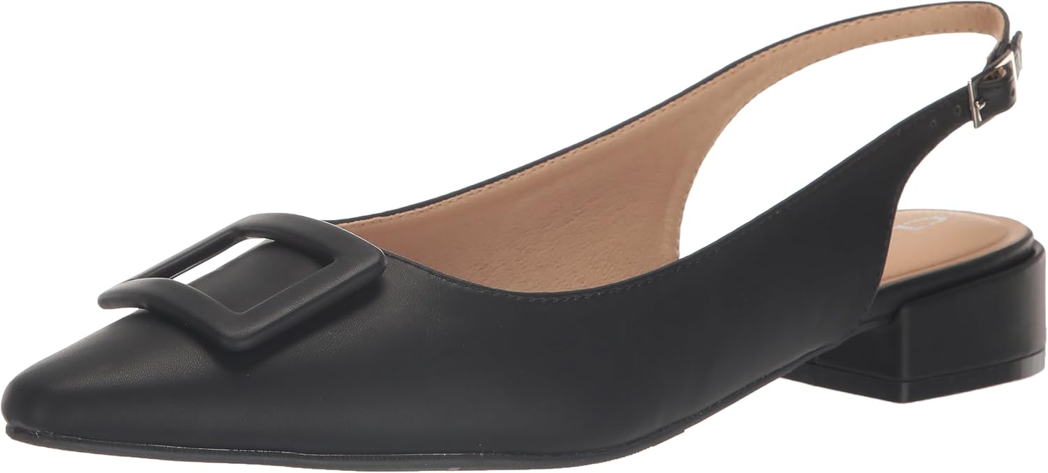 CL by Laundry Women's Sweetie Ballet Flat, Black, 9