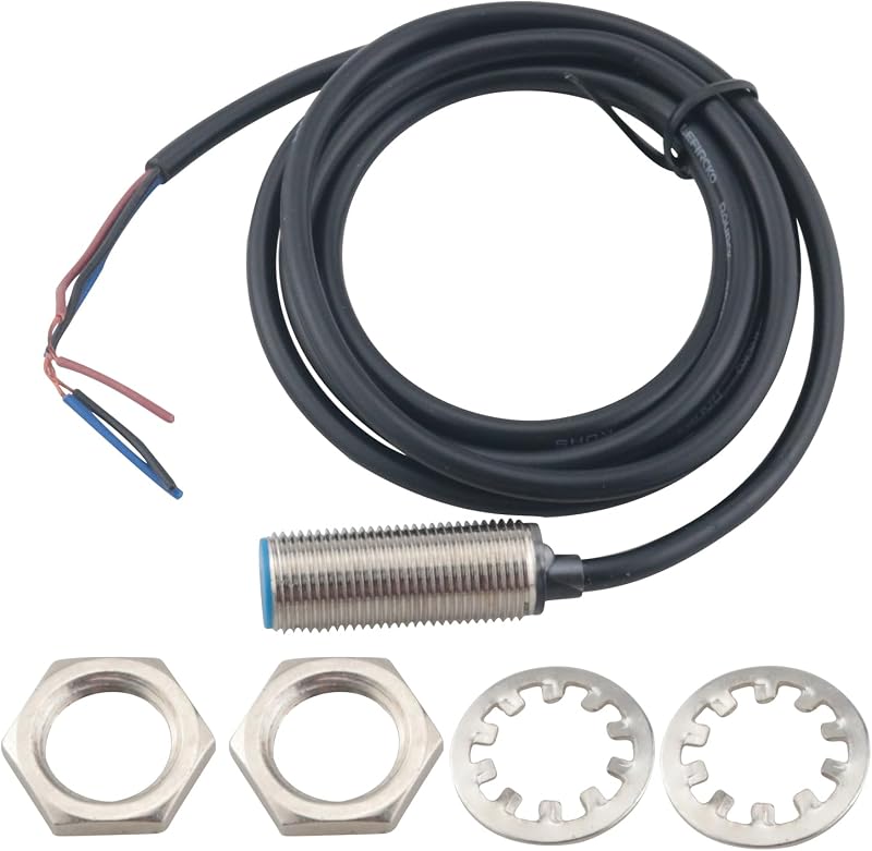 NJK-5002C Hall Sensor Proximity Switch NPN DC Three Wire Normally Open Inductive Switch for Industrial Automation Smart Meters Elevator Machine Tool
