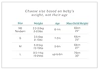 Vista 3 de Love to Dream - Swaddle Up - Saco de dormir orgánico para bebés, manta calmante para recién nacidos, sueño prolongado, ajuste ceñido para calmar