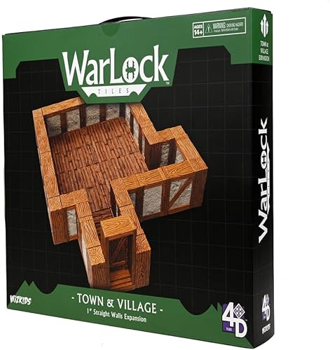 Miniatura 3 de Warlock Tiles Paquete de expansión - Paredes rectas de 1 pulgada  WizKids