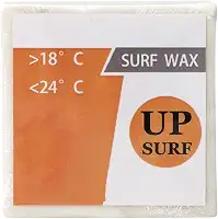 UPSURF Cera quadrada transparente para prancha de surfe branca leite profissional antiderrapante acessórios de surf para surfistas e iniciantes, fácil de transportar e usar