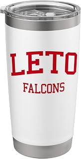 Leto High School HS Tampa FL Retro Stainless Steel Insulated Tumbler