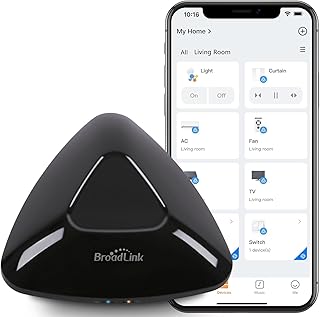 Broadlink RM MAX IR RF WiFi UNIVERSAL Remote Smart Home Automation Works with Alexa and Google Home
