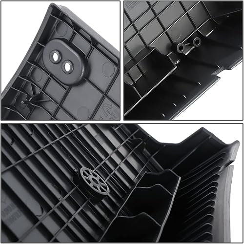 Miniatura 4 de Soporte de montaje de placa frontal de estilo fábrica compatible con Forte Koup 2.0L EX 14-15, negro mate