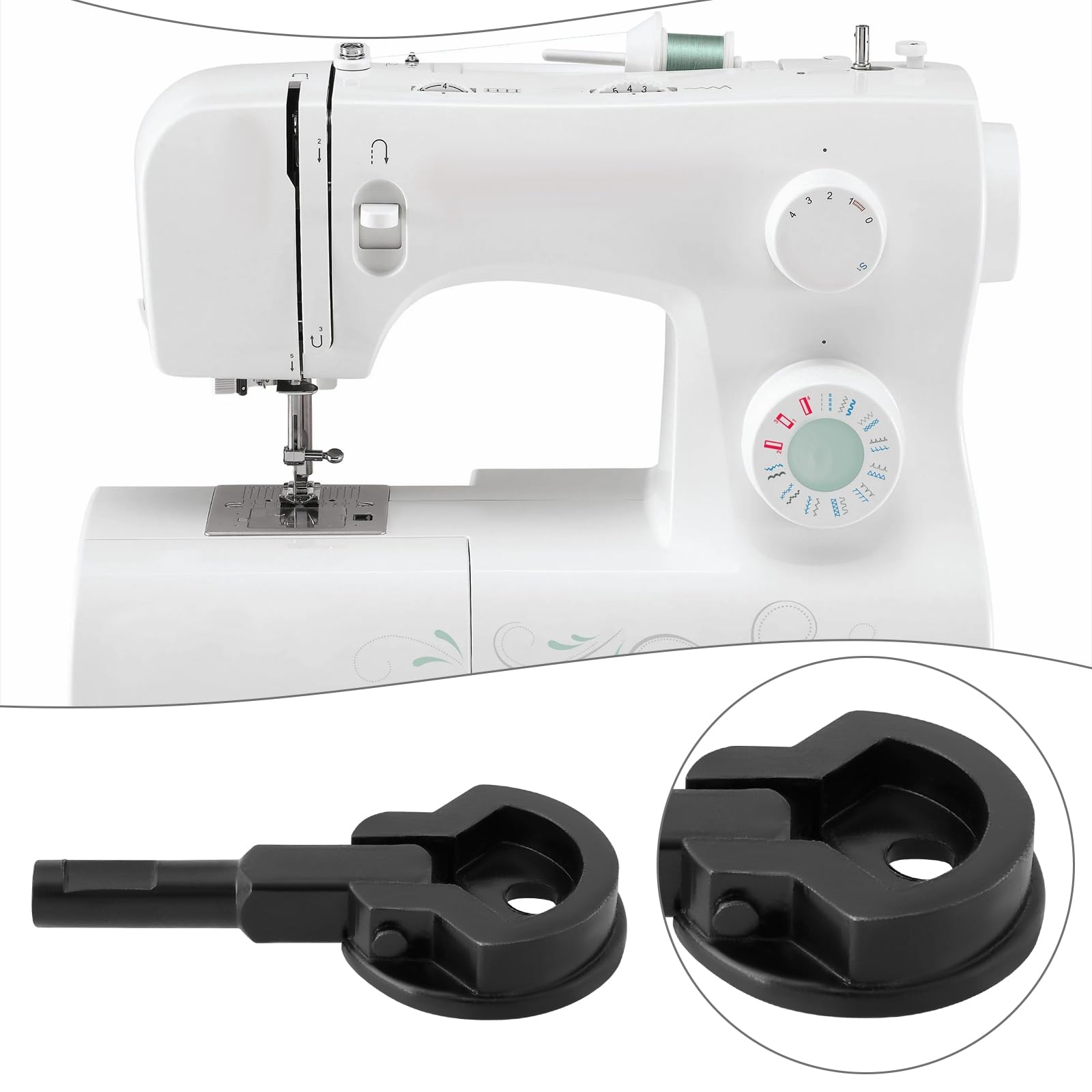 2 Cerniere Per Armadietto Macchina Da Cucire - Modello HA-204, Compatibili Con Singer 15-30+ - Foto 12